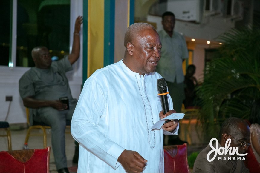 Mahama exhibit appreciation to all who continue to support NDC campaign for 2024