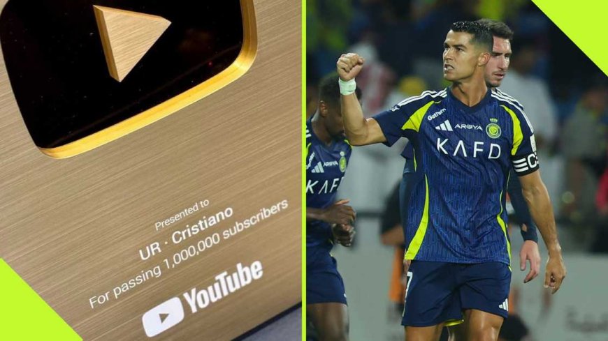 Ronaldo sets world record for fastest YouTube channel growth