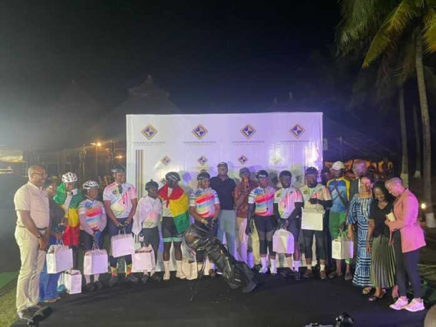 Nine cyclists ride from Lagos to Accra in support of autism community