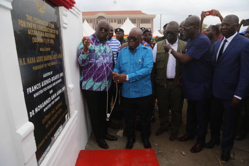 We’re building a modern, prosperous and connected Ghana – Akufo-Addo on Motorway expansion project