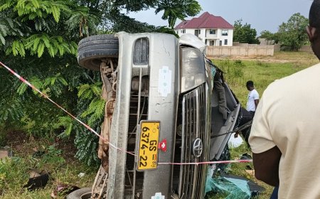 Fatal Accident on Akosombo–Tema Highway Claims Three Lives, Leaves Several Injured